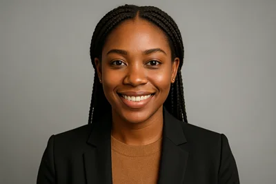 Professional AI headshots result - female executive